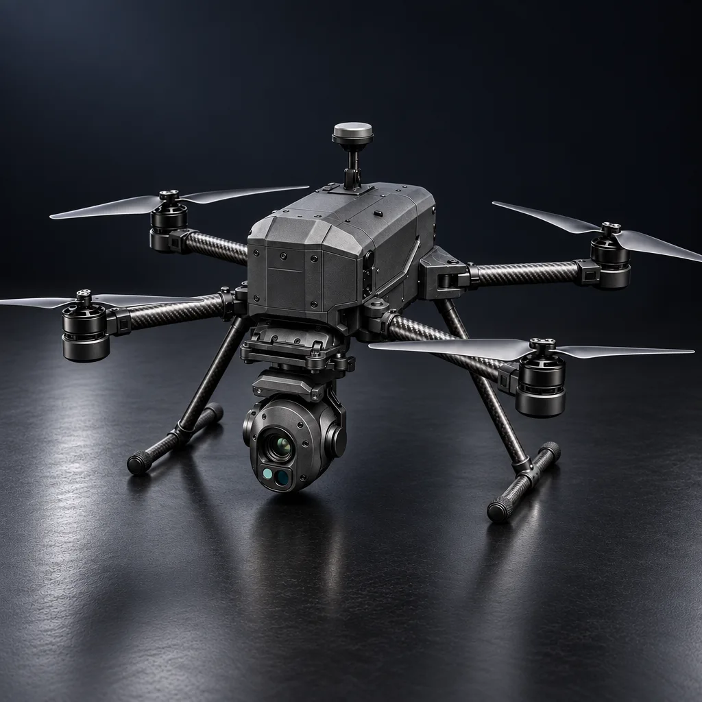 Overwatch, Spotter drone that geolocates payload drops