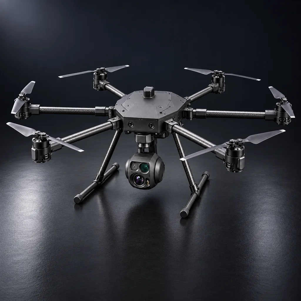 Vigil 6, Hexacopter for thermal surveillance