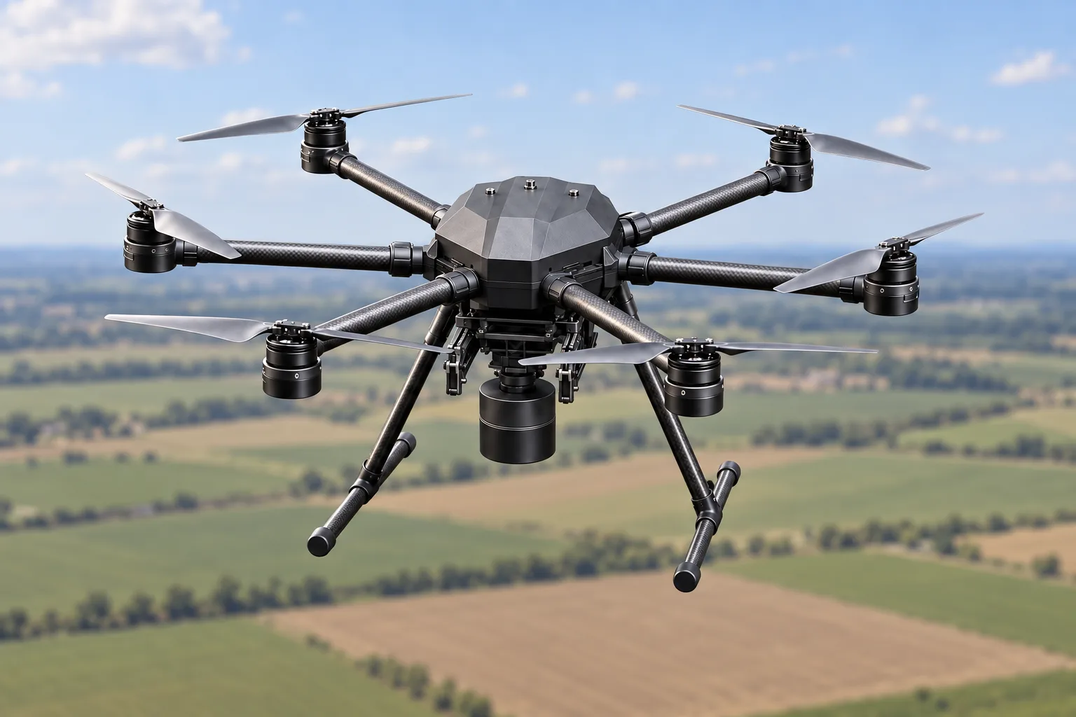 Mosaic B, Survey and mapping drone with swappable payloads