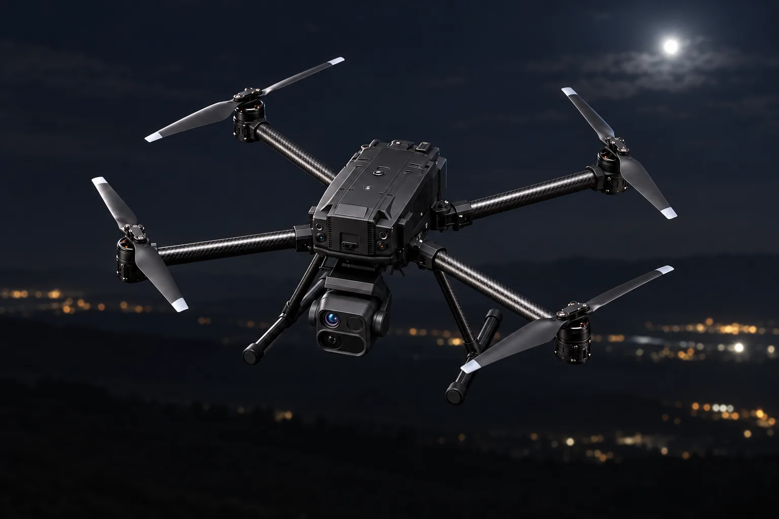 Nighthawk, Long range night vision surveillance drone